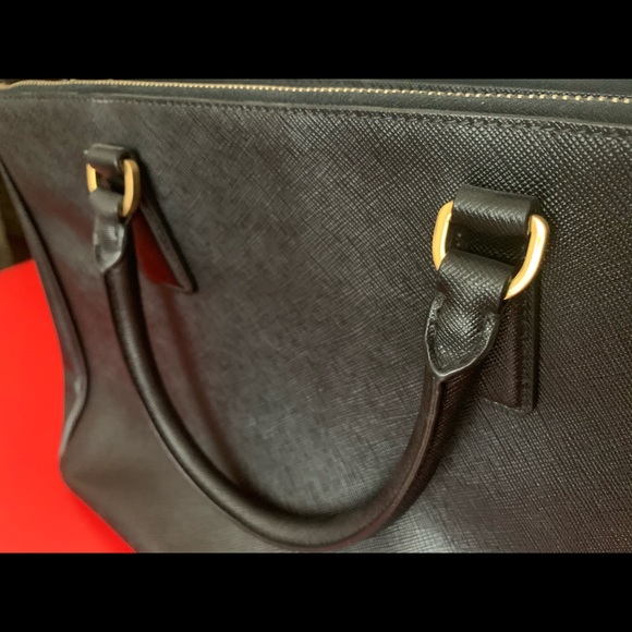 Prada Double ZIP lux Tote Leather - Picture 6 of 9